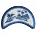 Blue Canton Crescent Salad Plate 8.5"