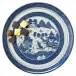 Blue Canton Cake Plate 12.25"