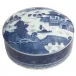 Blue Canton Round Box Medium 3.75"