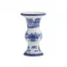 Blue Canton Shang Vase 7" h