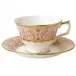 Harlequin Baby Pink Tea Saucer (14.5 cm/6 in)