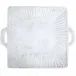 Incanto Stripe Handled Square Platter 16.75"L, 14"W