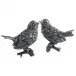 Song Bird Pewter Song Birds Salt And Pepper Set