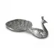 Song Bird Pewter Peacock Salt Cellar