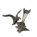 Morning Hunt Pewter Mallard Duck Cheese Pick Set