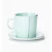 Lastra Aqua Espresso Cup & Saucer 3"H, 4 oz