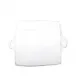 Lastra White Handled Square Platter 13"Sq