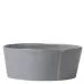 Lastra Gray Large Serving Bowl 10.75"D, 4"H