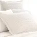 Boyfriend Ivory Matelasse Sham Euro 26" x 26"