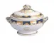 Golden Butterfly Oval Tureen 4qt.