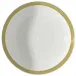 Mineral Filet Or/Gold Breakfast Coupe Plate Deep Diam 6.7 in