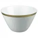 Mineral Filet Or/Gold Salad Bowl Coned Shaped Diam 11.0 in