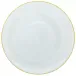Monceau Lemon Yellow Coupe plate deep Round 10.6 in.