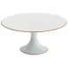 Monceau Orange Abricot Petit Four Stand Small Round 6.3 in.