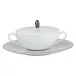 Monceau Platinum Cream Soup Cup Diam 4.6 in