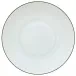 Monceau Empire Green Rim Soup Plate Round 8.7 in.