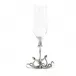 Sea And Shore Octopus Pewter Stem Champagne Flute