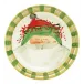 Old St. Nick Dinner Plate - Green Hat 10.75"D