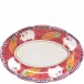 Campagna Porco (Pig) Oval Platter 16"L, 11.5"W