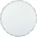 Colbert White Platinum Filet Round Cake Platter (Special Order)