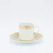 Latitudes Gold Coffee Cup