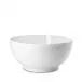 White Fluted Half Lace Bowl 310 cl 3.28 qt 24 cm 9.45 in