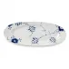 Blue Fluted Mega Fish Dish 60 cm 23.6 in