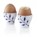 Blue Fluted Mega Egg Cup Set of 2 2"