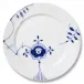 Blue Fluted Mega Dinner Plate #6 10.75"