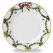 Star Fluted Christmas Dessert Plate 7.5"