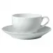 Italian Ren White /Menton Orient  Tea Cup Large Diam 3.7 in 2.4 oz