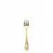 Medusa Gold Plated Fish Fork 7 3/4 in