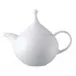 Magic Flute White Tea Pot 39 oz (Special Order)