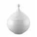 Magic Flute White Sugar Bowl Covered 8 3/4 oz (Special Order)