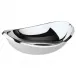 Twist Oval Bowl 10 in 18/10 Stainless Steel