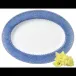 Blue Lace Oval Platter 14"