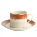 Fitzhugh Cinnabar Tea Cup & Saucer