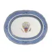Indigo Wave Eagle Platter 13.75"