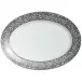 Salamanque Platinum White  Deep Chop Plate Diam 11.6 in