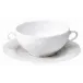 Blanc de Blanc Cream Soup Saucer