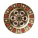 Old Imari Solid Gold Band Octagonal Plate (9in/22.5cm)