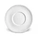 Soie Tressee White Saucer 6.5"