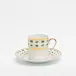 La Bocca (Green) Coffee Saucer