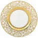 Tolede Gold White Bread & Butter Plate Round 6.3 in.