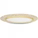 Tolede Gold White Pickle/Side Dish 25.3 in. x 15.2 in.