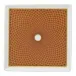 Tresor Orange Motif N°1 Tray 4.33 X 4.33 in in A Holster