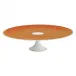 Tresor Orange Petit Four Stand Large Motif N°1 Diam 10.6 in