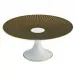 Tresor Brown Petit Four Stand Small Motif N°1 Diam 6.3 in