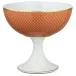 Tresor Orange Sundae Cup Motif N°2 Diam 4.6 in