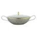 Tresor Brown Soup Tureen Motif N°3 Diam 10.2 in